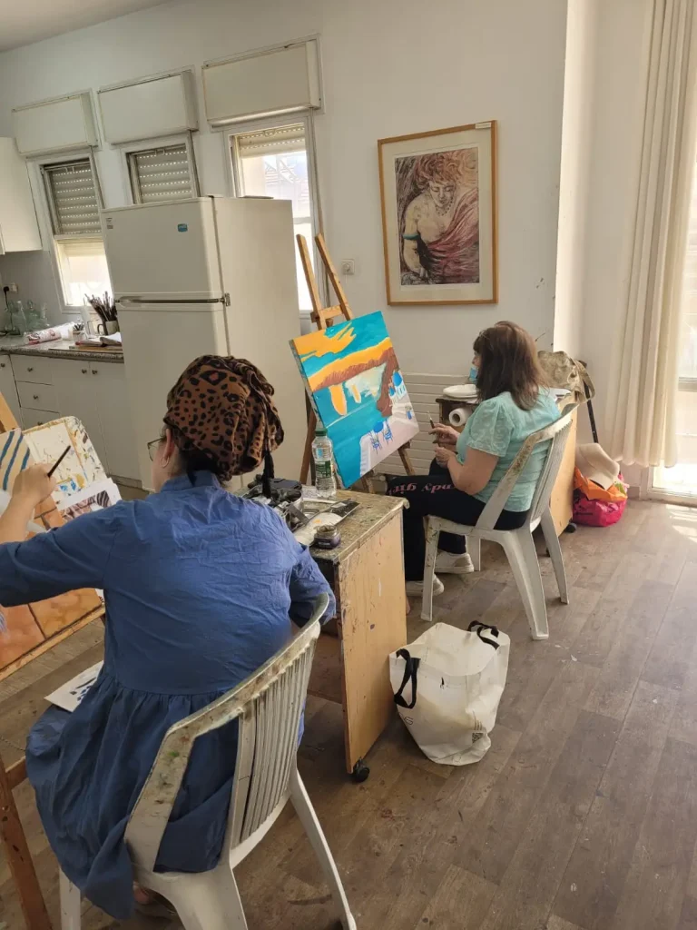 סדנאות ציור בסטודיו של אבי קסוטו